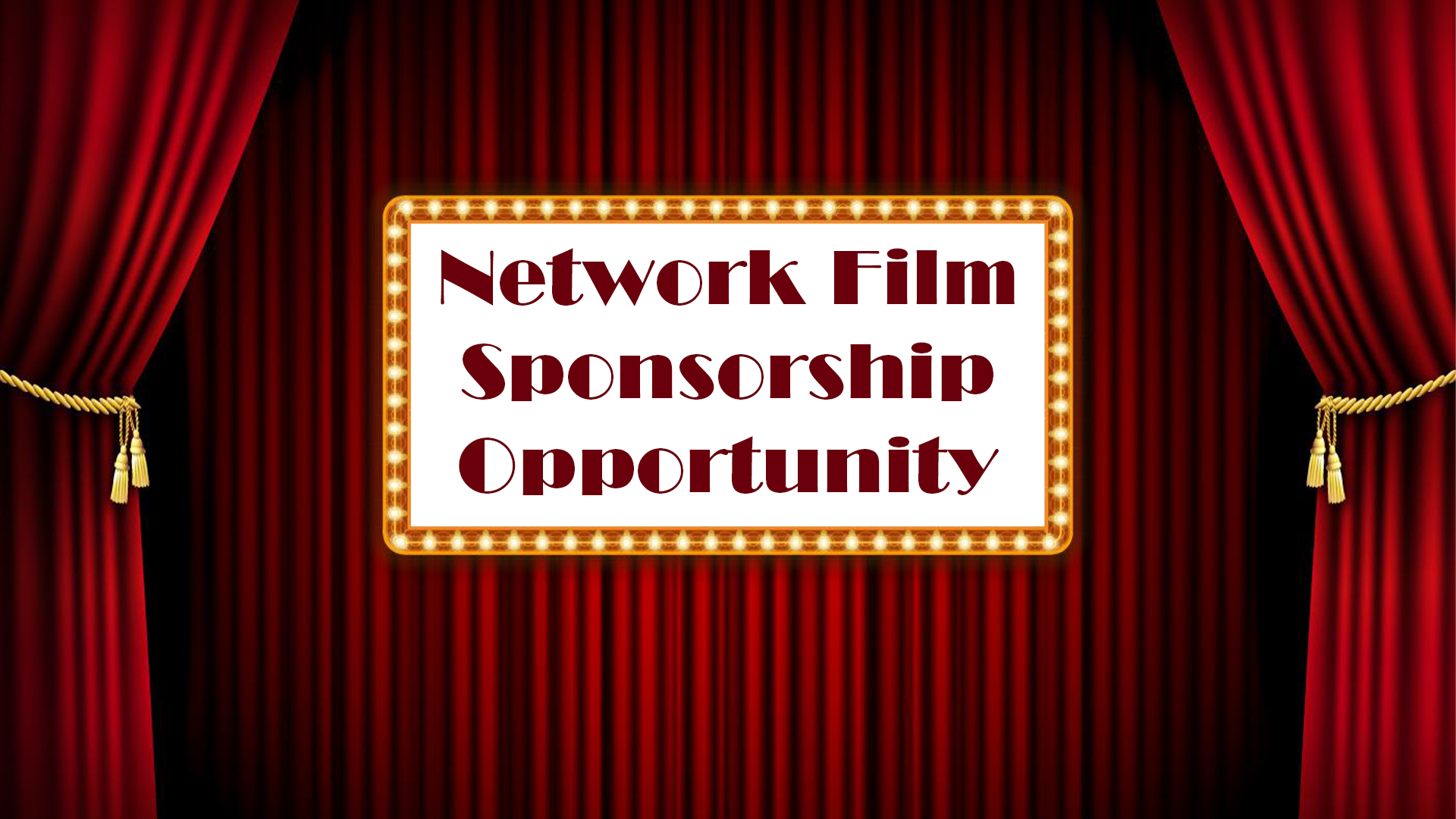 Network Film Sponsorship 